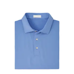 Прямая Заводская поставка, высокое качество, низкая цена, Классическая мужская хлопковая рубашка поло с коротким рукавом