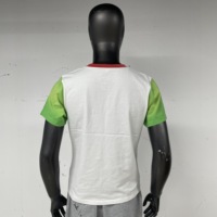 T-shirts décontractés en coton tricoté 100% coupe classique personnalisés MT1653 avec logo animaux imprimé DTG, anti-plis, respirants, pour hommes, effet acide