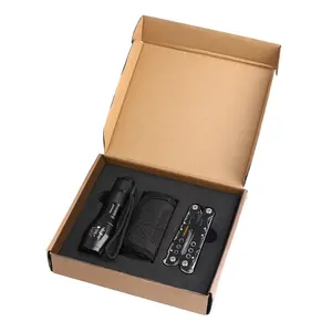 Plataforma de comercio electrónico, gran oferta, combinación de herramientas múltiples con juego de luces LED, fantástico juego de regalo para <span class=keywords><strong>el</strong></span> kit de herramientas de supervivencia del Día del Padre - Product Image 5