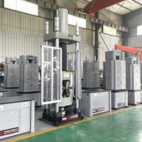 Máquina de Ensayo Universal Electrohidráulica de un Solo Espacio con Servocontrol (UTM) para Pruebas de Tracción, Compresión y Flexión de Metales, ASTM E4 ISO7500-1