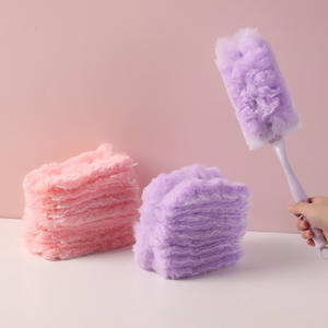 Brosse <span class=keywords><strong>de</strong></span> <span class=keywords><strong>nettoyage</strong></span> électrostatique jetable pour l'élimination <span class=keywords><strong>de</strong></span> la poussière, hygiène et adsorption, en plastique simple - Product Image 1