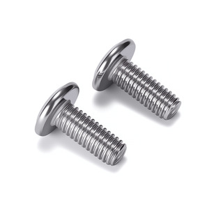 สกรูหัวหกเหลี่ยมแบน สแตนเลสเกรด 304 คลาส 8.8 สำหรับเฟอร์นิเจอร์และแผง - Product Image 2
