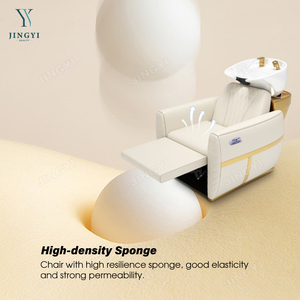 Style européen Salon lavage cheveux équipement lavabo bol shampooing chaise canapé Spa tête Massage shampooing Station électrique - Product Image 5