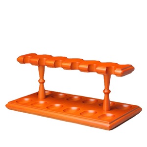 Muxiang Wooden <b>Pipe</b> <b>Stand</b> 12 Position Solid Wood Display Rack For Tobacco <b>Pipes</b> Rustic Style Durable - Product Image 3