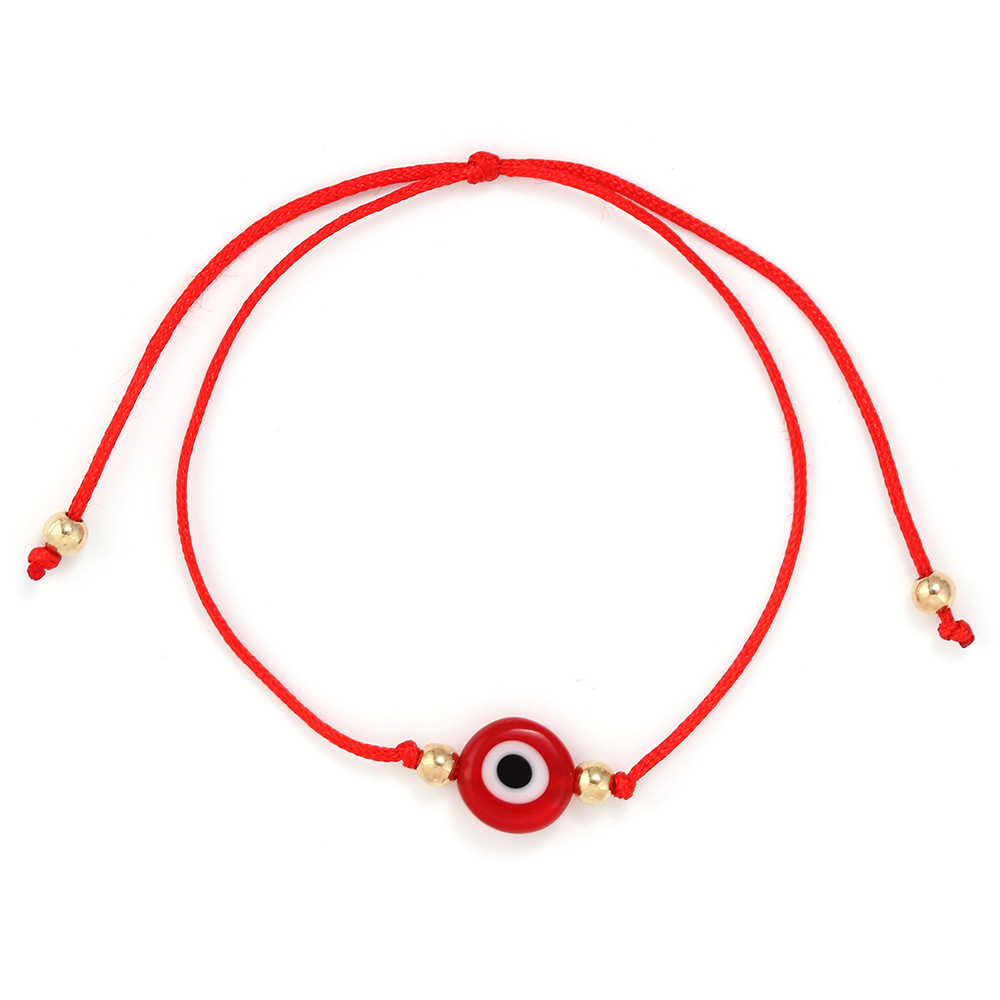 Lucky Evil Eyes Charms Bracelet Black 