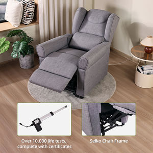 Tecforcare-Silla reclinable eléctrica para ancianos, sillón reclinable de lujo, ajustable, para el hogar - Product Image 3