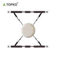 TOPKO Sac de frappe de haute qualité pour entraînement de boxe à domicile, équipement sportif, sac de frappe amovible pour porte, cible de vitesse, sac de sable
