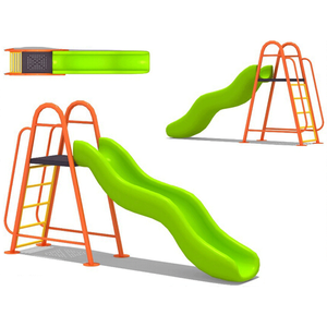 Aangepaste Kleur <span class=keywords><strong>Plastic</strong></span> Glijbaan Voor Kinderen Outdoor Speeltoestellen Voor Tuinen En Openbare Ruimtes - Product Image 1