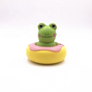 <span class=keywords><strong>Balle</strong></span> <span class=keywords><strong>anti</strong></span>-<span class=keywords><strong>stress</strong></span> douce en PU pour enfant, jouet mignon <span class=keywords><strong>grenouille</strong></span> beignet - Product Image 3