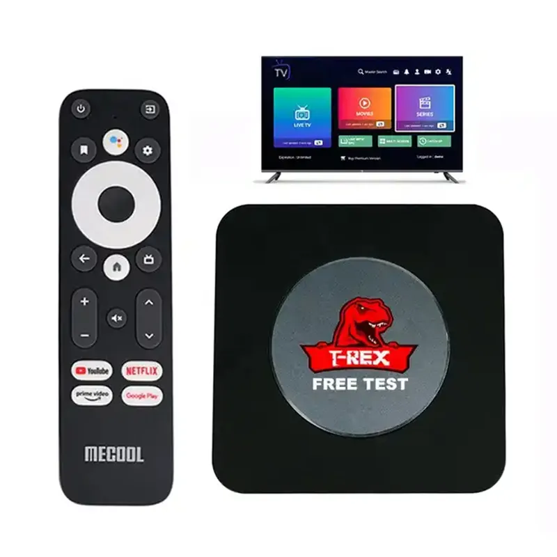 4K IPTV Android Smart Box Provider terbaik dengan uji Gratis Panel kredit jual panas UK EX YU Jerman Austria Albania pengecer Arab