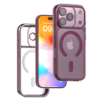 AUREXIONICS Clear Case untuk iPhone 18 Pro Max dengan Perlindungan Kamera