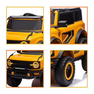 Voiture électrique 12V pour enfants, grande taille, jouet pour enfants <span class=keywords><strong>avec</strong></span> télécommande <span class=keywords><strong>parentale</strong></span>, 4 roues pour garçons et filles de 3 à 12 ans, jeu en plein air - Product Image 3