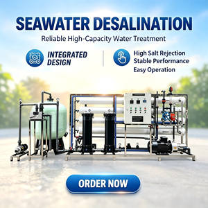 Équipement de traitement des eaux salées pour l'industrie agricole 150TPD, usine de dessalement d'eau de mer pour l'irrigation des fermes côtières - Product Image 5