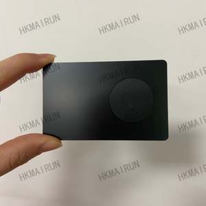 Professional Programmable Black Blank Chip Hidden Business Nfc Metal <b>Card</b> for Engraving - Product Image 5
