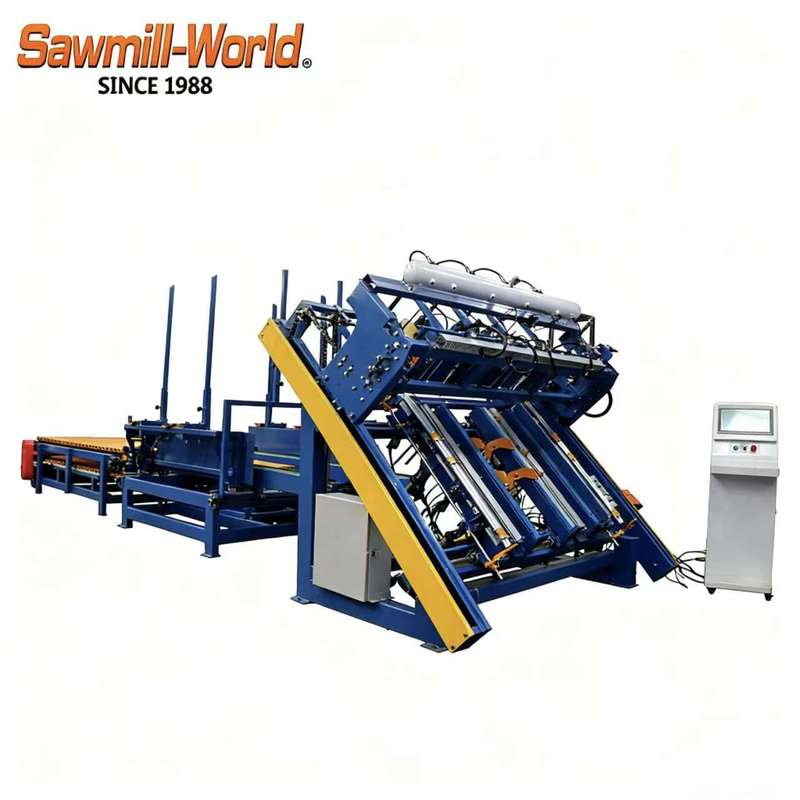 Automatic US Stringer Wood Pallet Production