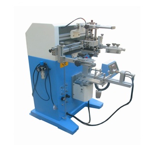 Precision Semi-Automatic Cylinder Screen Printer for Card & Paper Labelling <b>Glass</b> Plastic Metal Cups Farm Industries - Product Image 2