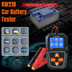 Testeur de capacité de batterie au lithium et au plomb-acide 12V, outil de diagnostic automobile, analyseur de batterie de <span class=keywords><strong>voiture</strong></span> Konnwei Kw218 - Product Image 4