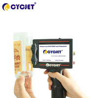 Impresora de Inyección de Tinta CYCJET, Máquina de Impresión Industrial Portátil Multicolor de 12.7mm
