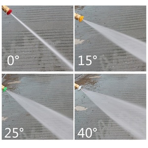 Buse de pulvérisation, 7 pièces, 1/4 pouces, connexion rapide, pistolet de lavage à <span class=keywords><strong>haute</strong></span> <span class=keywords><strong>pression</strong></span>, pointes de nettoyage 4000 Psi, accessoires de nettoyage, livraison gratuite - Product Image 6