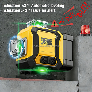 Nouveau <span class=keywords><strong>laser</strong></span> de niveau 4D 16 points avec trépied de 1 m, faisceau lumineux vert, qualité industrielle et DIY, alimenté par batterie au lithium - Product Image 1