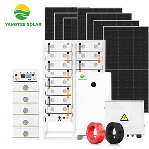 ชุดระบบพลังงานแสงอาทิตย์บ้าน5K พร้อมความจุ3KW 10kwh 5KW พลังงาน10KW 8KW สำหรับ YS5KW-OFF 5KW ไฮบริด - Product Image 4