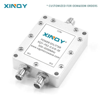 XINQY Répartiteur/Combinateur de puissance RF bidirectionnel étanche pour connecteur femelle 50 Ohm 500-6000 MHz 30W, Diviseur de signal RF pour télécommunications sans fil FM