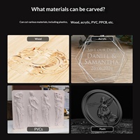 Mini routeur CNC de gravure de bureau automatique pour la découpe du bois et du plastique, machine de marquage DIY haute précision