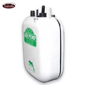 Pompe à oxygène en plastique TAKEDO AP-1102 à 2 vitesses, portable, étanche, mini pompe à air pour aquarium, pêche en plein air - Product Image 3