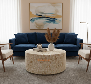 Mesa de Centro Moderna Decorativa con Incrustaciones de Hueso para el Hogar y la Sala de Estar, en Oferta, Precio de Mayoreo, desde Vietnam - Product Image 3