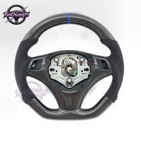 Volant de voiture en fibre de carbone personnalisé pour BMW E90 E92 E93 pour BMW E87 2004/2008 E60