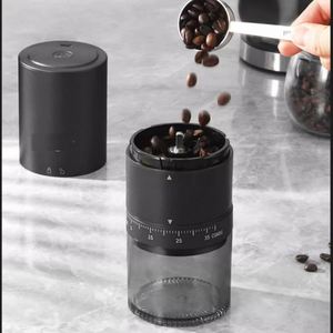 Nuevo Molinillo de Café de Acero Inoxidable con 38 Niveles de Ajuste, Recargable por USB, Portátil para Uso Doméstico y al Aire Libre, Eléctrico - Product Image 2