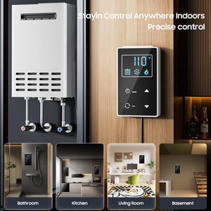 في الهواء الطلق عالية الجودة للمنزل 16 18 20 لتر غاز البروبان <span class=keywords><strong>LPG</strong></span> غاز البروبان غلاية دش بدون خزان ساخن سخان للحمام - Product Image 3