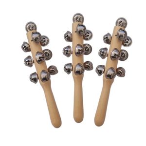 Sonajero de Madera Popular, Sonajero Cruzado, Juguete Musical Educativo para el Aprendizaje Temprano - Product Image 4