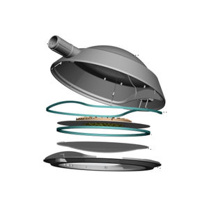 Lampadaires économiques <span class=keywords><strong>Ripa</strong></span>, lampadaires routiers, luminaires extérieurs, lampadaires ronds à LED, THOR, FLOW, HELMET, ESKADE, éclairage routier urbain - Product Image 4