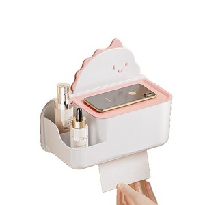 Wall Mounted Tissue <b>Box</b> 5kg Load Capacity <b>Strong</b> Adhesion For Bathroom Kitchen Storage - Product Image 2