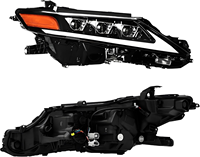 Conjunto de Faros Delanteros LED Modificados para Toyota Camry 2018-2023 XV70, Repuesto de Faros Delanteros para Automóvil, Suministro de Fábrica de Autopartes