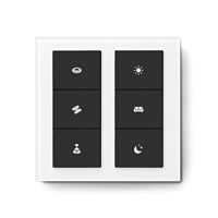 Panneau de contrôle mural HomeKit à écran tactile pour la domotique, compatible Matter, pour maisons et hôtels