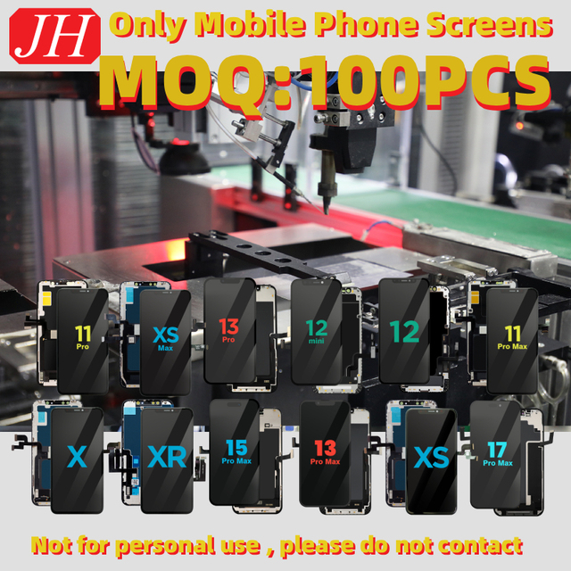 JH Mobile Phone Screen Mobile Accessories for iphone 11 12 13 14 15 Screen Replacement Lcd