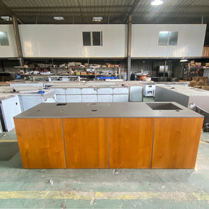 Station de mélange en acier inoxydable avec porte-gobelets, finition brossée, anti-traces de doigts, pour bar, cocktail, club - Product Image 2