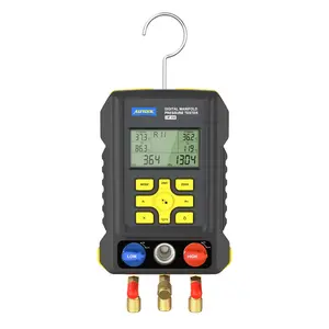 Autool Lm150 Digitale Spruitstuk Drukmeting Testers Koelmiddel Instrumenten Meter Manometer Met 3 Jaar Garantie