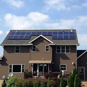 ราคาโรงงาน โมดูลโซลาร์เซลล์สีดำทั้งหมด HBC N-Type HJT BIPV ขนาด 450W-500W ประสิทธิภาพ 21.48% รับประกัน 15 ปี สำหรับใช้ในบ้าน - Product Image 5