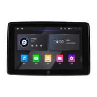 Monitor Universal Automotriz de 10 Pulgadas para Reposacabezas con Pantalla 4K, Smart TV, Android y Wifi para Asiento Trasero