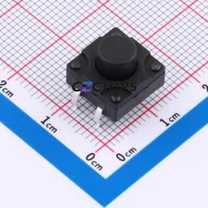 TSW12111-090B511BA Tactile Switch Through hole-4P,11.7x11.5mm Switch Single Pole Single Throw Round Button 2.8N 11.7mm - Product Image 1