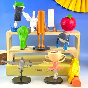 Ornements faits à la main en PVC, thème montagne et mer américains, jouets en relief TungTungTungSahur - Product Image 1