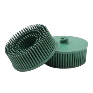 Para FTBD02, <span class=keywords><strong>disco</strong></span> de cerdas radiales de 2 pulgadas para taladro eléctrico, grano cerámico 80, cepillo abrasivo de pulido medio para aluminio, <span class=keywords><strong>hierro</strong></span> y acero - Product Image 1