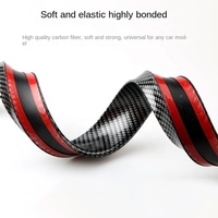 Vente en gros universel Abs Fiber de carbone voiture pare-chocs arrière diffuseur lèvre Spoiler voiture Spoiler aile pour toit