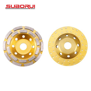 ล้อแก้วเพชรขนาด5นิ้วขนาด125มม. สำหรับหินแกรนิตคอนกรีตโรงงาน suborui - Product Image 1
