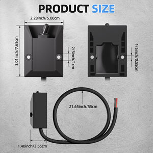 Interrupteur à bascule filaire <span class=keywords><strong>12V</strong></span> Interrupteur à bascule étanche 30A SPST ON Off avec fil pour Marine RV Automotive - Product Image 2