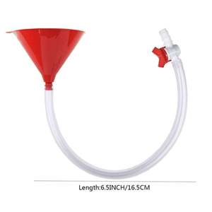 Phễu bia đỏ có van cho các trò chơi uống bia, Phễu cao cấp cho các trò chơi uống bia, tiệc Đại Học - Product Image 2