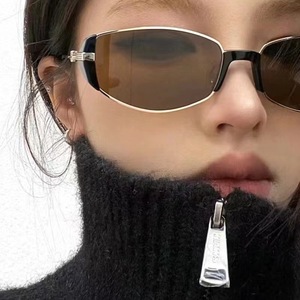 Modern Retro <b>Small</b> <b>Frame</b> Metal <b>Sunglasses</b> UV400 Type 3 Lenses Unisex - Product Image 1